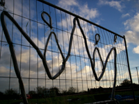 sillhouette of crown fire drawing during the day